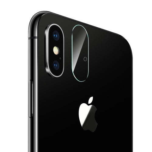 iPhone X Case, Rear Camera Lens Protector Tempered Glass Protective Film with Holes