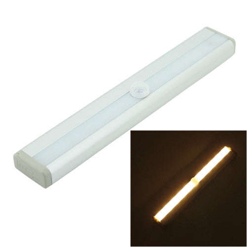 L0406 3W 10 LEDs Square Style Magnet LED Human Motion Sensor Light Lamp for Cabinets Sensor Dista...