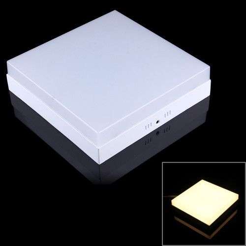 24W 1800-1920 LM 3000K Square LED Ceiling Panel Light Flat Light AC 85-265V (Warm White)