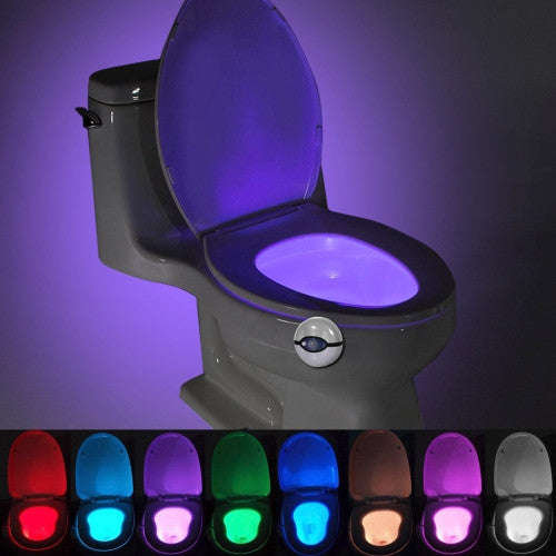 Pikachu Elf Ball Style Motion Activated Sensor Detector Home Toilet Bathroom Seat Night Light Mul...