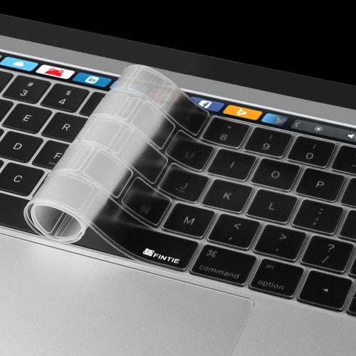 ENKAY TPU Keyboard Protector Cover for Macbook Pro 13.3 inch with Touch Bar (2016) & Pro 15.4 inc...