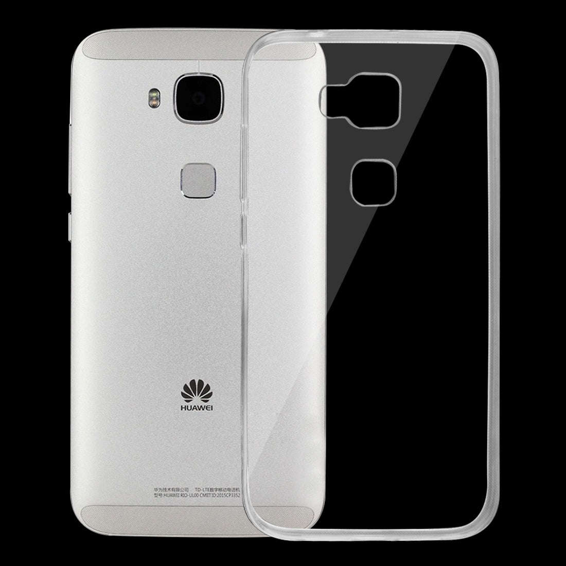 0.75mm Ultra-thin Transparent TPU Protective Case for Huawei G8 / G7 Plus / Maimang 4(Transparent)