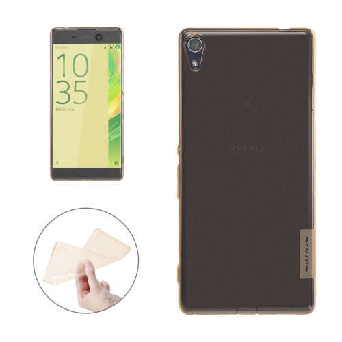 NILLKIN Nature TPU Case for Sony Xperia XA Ultra Stylish 0.6mm Ultrathin Clear Color Soft Protect...