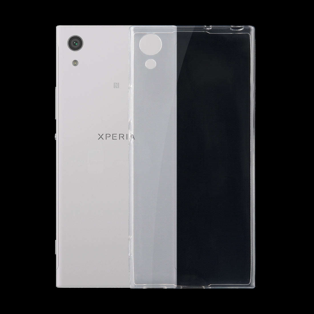 For Sony Xperia XA1 0.75mm Ultra-thin Transparent TPU Protective Case(Transparent)