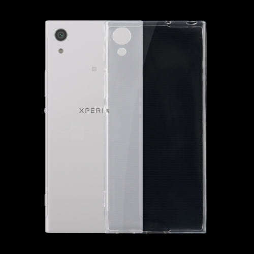 For Sony Xperia XA1 0.75mm Ultra-thin Transparent TPU Protective Case(Transparent)