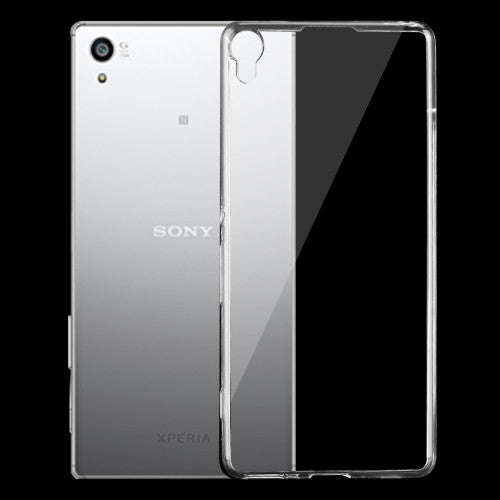 For Sony Xperia XA 0.75mm Ultra-thin Transparent TPU Protective Case(Transparent)