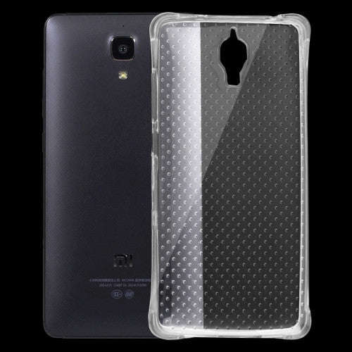 Xiaomi Mi 4 Shock-resistant Cushion TPU Protective Case(Transparent)