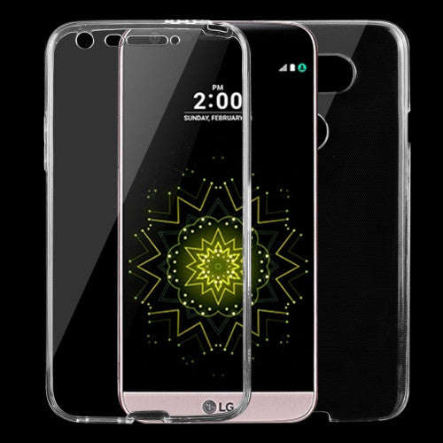 For LG G5 0.75mm Double-sided Ultra-thin Transparent TPU Protective Case(Transparent)