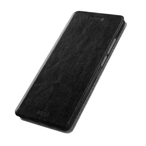 MOFI Huawei nova Crazy Horse Texture Horizontal Flip Leather Case with Holder(Black)