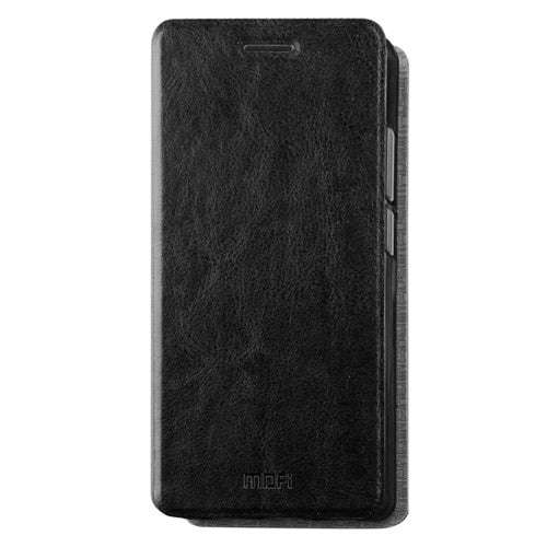 MOFI Xiaomi Redmi 4A Crazy Horse Texture Horizontal Flip Leather Case with Holder (Black)