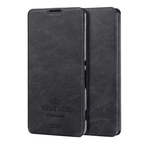 MOFI VINTAGE for Sony Xperia XA Crazy Horse Texture Horizontal Flip Leather Case with Card Slot &...