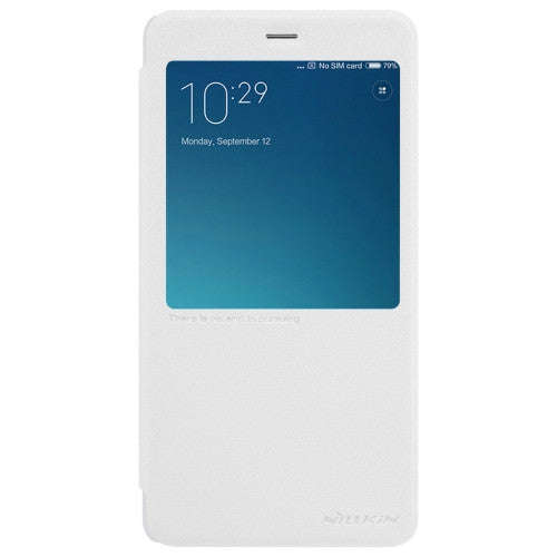 NILLKIN SPARKLE Series Xiaomi Redmi Note 4 Frosted Texture Horizontal Flip Leather Case with Call...
