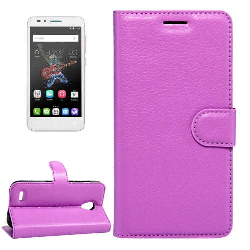 For Alcatel GO Play / OT7048X Litchi Texture Horizontal Flip Leather Case with Magnetic Buckle & ...