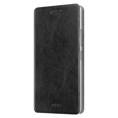 MOFI Huawei P10 Crazy Horse Texture Horizontal Flip Leather Case with Holder (Black)