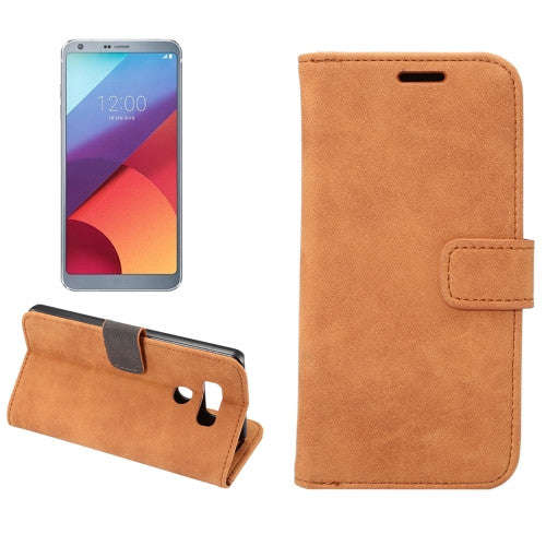 For LG G6 Sheep Bar Material Horizontal Flip Leather Case with Holder & Card Slots & Wallet & Pho...