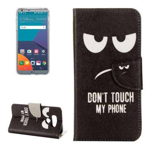 For LG G6 Eyes Pattern Horizontal Flip Leather Case with Holder & Card Slots & Wallet