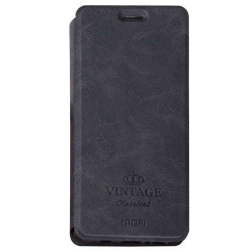 MOFI VINTAGE Huawei P8 Lite (2017) & Honor 8 Lite Standard Edition Crazy Horse Texture Horizontal...