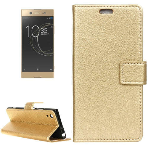 For Sony Xperia XA1 Ultra Litchi Texture Horizontal Flip Leather Case with Holder & Card Slots & ...