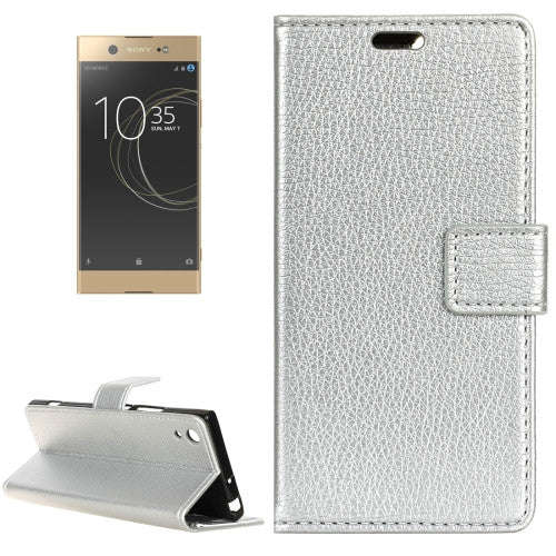 For Sony Xperia XA1 Ultra Litchi Texture Horizontal Flip Leather Case with Holder & Card Slots & ...