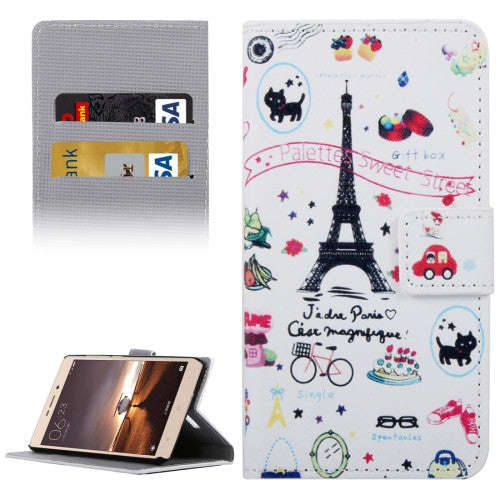 Xiaomi Redmi Note 3 Case, Lovely Cartoon Words and Symbols Patterns Horizontal Flip Leather Case ...