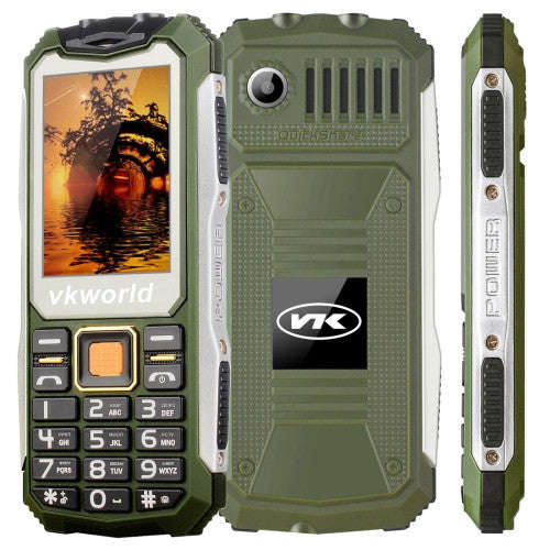 VKworld Stone V3S Quadruple Mobile Phone, Anti-Low Temperature Daily Waterproof Shockproof Dustpr...