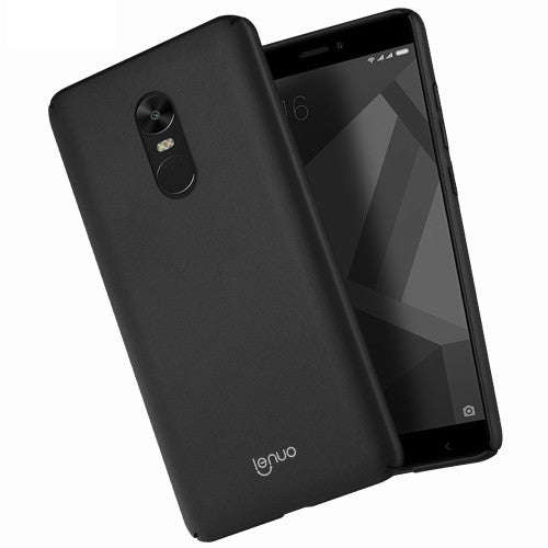 Lenuo Xiaomi Redmi Note 4X PC Ultra-thin Impact Protection Case(Black)