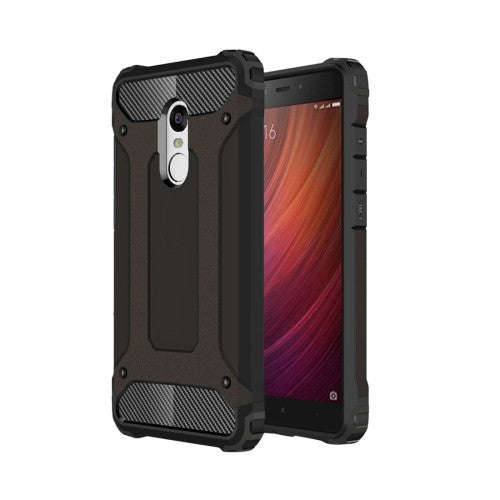 For Xiaomi Redmi Note 4 Tough Armor TPU + PC Combination Case(Black)