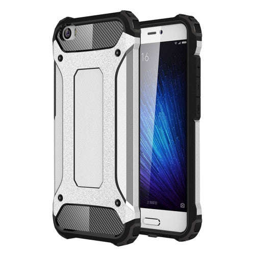 Xiaomi Mi 5 Tough Armor TPU + PC Combination Case(Silver)