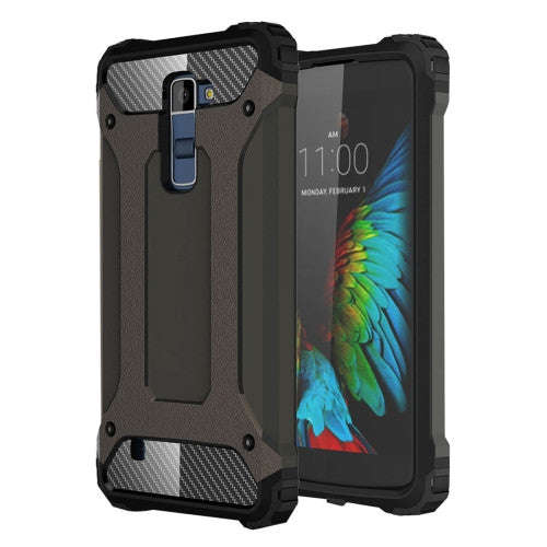 For LG K10 Tough Armor TPU + PC Combination Case(Coppery)