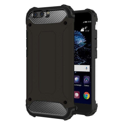 Huawei P10  Tough Armor TPU + PC Combination Case(Black)