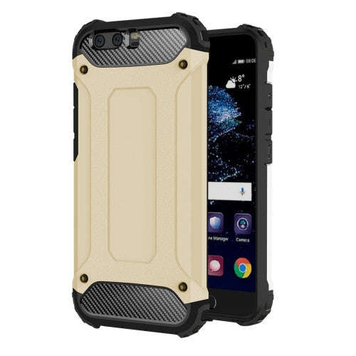 Huawei P10  Tough Armor TPU + PC Combination Case(Gold)