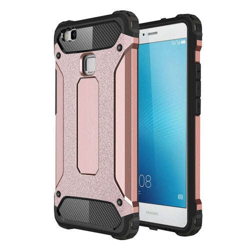 Huawei P9 Lite Tough Armor TPU + PC Combination Case(Rose Gold)