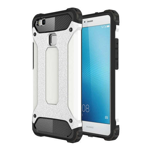 Huawei P9 Lite Tough Armor TPU + PC Combination Case(White)