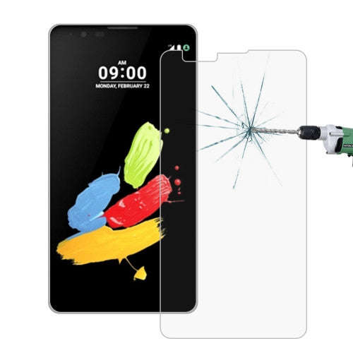 For LG Stylus 2 / LS775 0.26mm 9H Surface Hardness 2.5D Explosion-proof Tempered Glass Screen Film