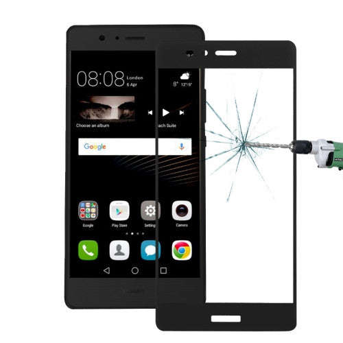 Huawei P9 0.26mm 9H Surface Hardness 3D Curved Explosion-proof Colorized Silk-screen Tempered Gla...