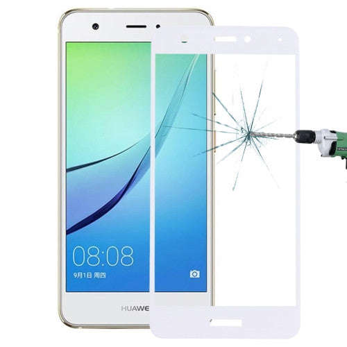 Huawei nova 0.26mm 9H Surface Hardness Explosion-proof Silk-screen Tempered Glass Full Screen Fil...