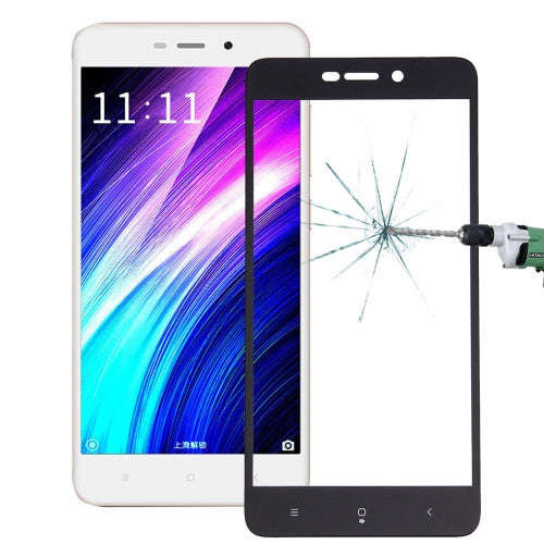 Xiaomi Redmi 4A 0.26mm 9H Surface Hardness Explosion-proof Silk-screen Tempered Glass Full Screen...