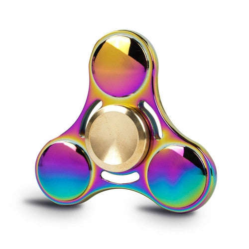 Fidget Spinner Toy Stress Reducer Anti-Anxiety Toy for Children and Adults 3 Minutes Rotation Tim...