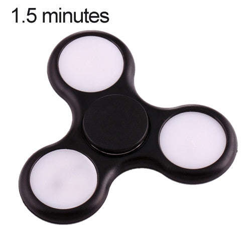 Fidget Spinner Toy Tri-Spinner Stress Reducer Anti-Anxiety Toy with RGB LED Light for Children an...