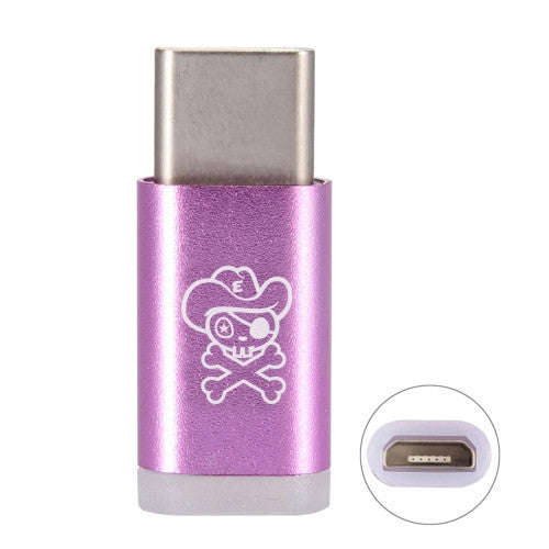 ENKAY Hat-Prince HC-2 Aluminium Alloy and Silicone Material Micro USB Female to USB 3.1 Type-C Ma...