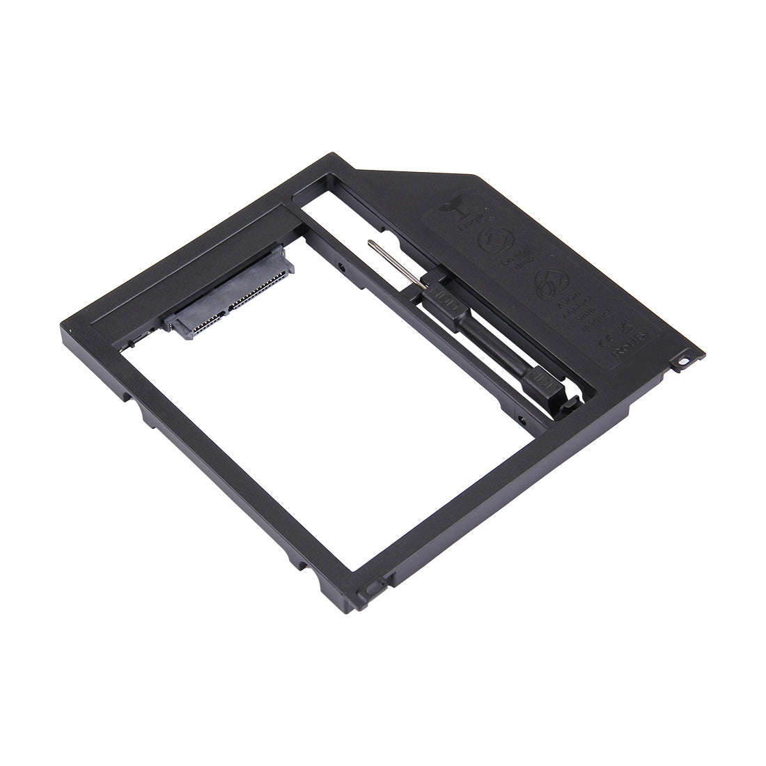 2.5 inch SATA3 Hard Disk Drive HDD Caddy Adapter Bay Bracket for Apple Macbook(Black)