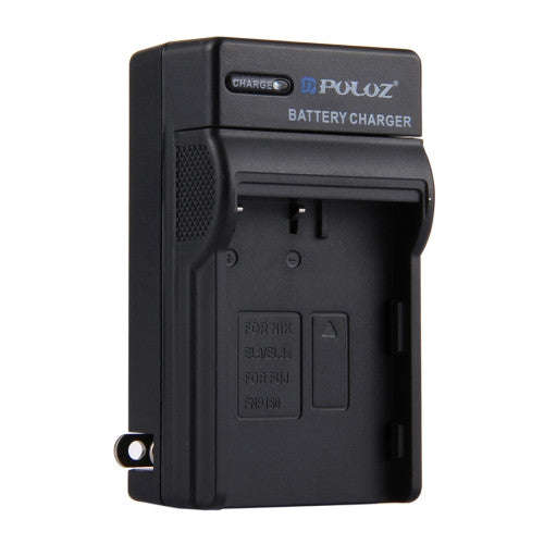 PULUZ US Plug Battery Charger for Nikon EN-EL3 / EN-EL3e FUJI FNP150 Battery