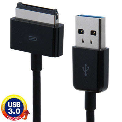 USB 3.0 Data Cable for ASUS EeePad TF101 / TF201 / TF300 / TF700  Length: 1M(Black)