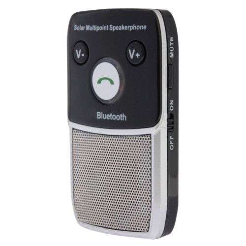 Solar Power Bluetooth 2.1 Hands Free Car Kit