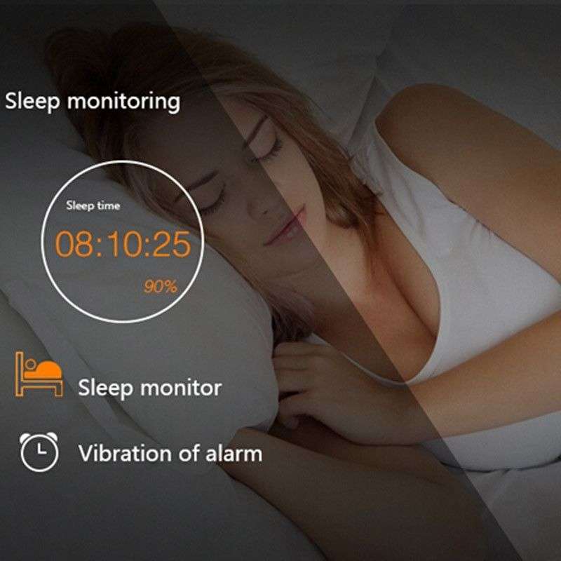 Smart Watch Fitness Activity Tracker Smartband Wristband (Blue)