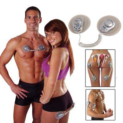 Gym form Duo Electronic Muscle Toner Fitness System Body Massager / Unisex Wireless Muscle Stimul...