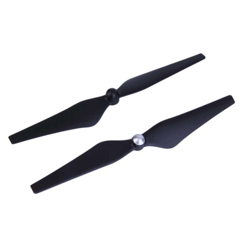 1 Pair 9450 Composite Self-tight Propellers CW / CCW for DJI Phantom Series(Black)