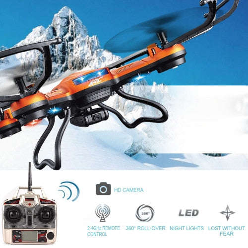 JJRC H12C-5 6-axis Gyro 4-Channel 2.4GHz Radio Control Headless Mode Drones Quadcopter with LED L...