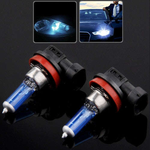 H11 Halogen Bulb Super White Car Headlight Bulb 12 V / 55W 6000K 1700 LM (Pair)