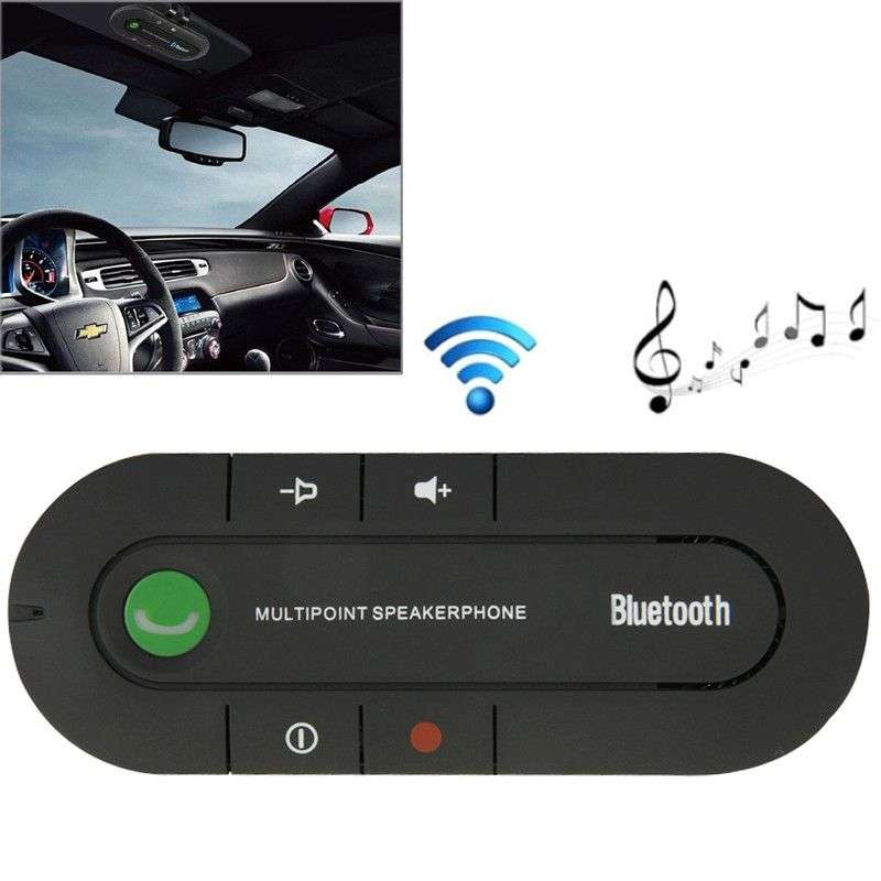 Bluetooth V4.1 Hands Free Kit Transmitter with SIRI / Music(Black)